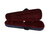 aqxreight Étui pour Violon 4/4 avec Mousse Absorbant Les Chocs, Sac de Protection Triangulaire en Tissu de Bœuf pour Violons électriques, Humidimètre intégré pour l'entretien des Instruments