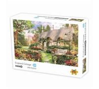 aqxreight Explorez la Résolution de Puzzle avec Notre Puzzle de 1000 Pièces à Haute difficulté avec de Charmantes Scènes de Chalet Anglaise (Coloré4)