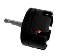 aqxreight Extracteur D'écrous, Fixation de Foret, Extracteur D'écrous à Tige Hexagonale pour Tiges Filetées de 1/4", 3/8", 1/2" avec Boîtier Thermoplastique et Roulement en Acier pour