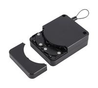 aqxreight Ferme-porte Rétractable, Force de Fermeture de 2,65 Lb, Ferme-porte Automatique avec Câble en Acier Multi-brins pour Portes Coulissantes, Bureau à Domicile, Camping-car