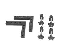 aqxreight Fixation de Panneau de Travail du Bois à 90 Degrés, Pince à Angle Droit, Pince d'Angle d'armoire, Aide au Positionnement, carré à 90 Degrés, à Angle Droit, 'Angle à 90, Travail du Bois