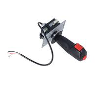 aqxreight Flight Simulator Gamepad Stick Controller Jeu Flying Joystick Rocker pour PC Accessoires de Jeu de Bureau Le Plastique Est Résistant à l'alliage et Le Joystick à moitié Central Bascule