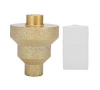 aqxreight Foret étagé brasé au Diamant, Alésoir Conique Multicouche, Ouvre-trou, Filetage M10, Diamètre 20mm 35mm 50mm