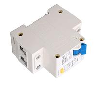 aqxreight Fuite 63A 30mA 6KA 1P + AC Type Rail DIN Courant Miniature 230V Protège Efficacement le Commutateur de FuiteDisjoncteur à Courant RésiduelDisjoncteur MiniatureCircuit AC
