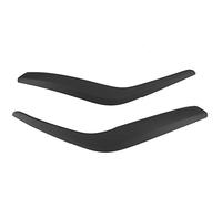 aqxreight Garniture de Poignée de Panneau de Porte Intérieure Noire 51412991775 Adaptée pour X1 E84 2010-2016 Garniture de Porte Neuve Correcte Non Matériau PC Anti-tache d'origine Directement