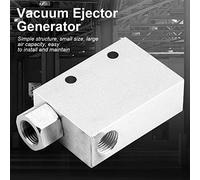 aqxreight Générateur d'éjecteur de Vide CV-10HS - Raccord fileté 1/8"PT pour l'automatisation Industrielle, la Robotique et l'électronique - Pièce de Rechange Usinée CNC - Pompe à Vide Compacte