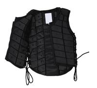 aqxreight Gilet d'équitation pour Garçons et Filles, Gilet de Protection d'équitation avec Absorption des Chocs, Doublure Respirante, Sangles et Fermeture éclair, Idéal pour Les Activités