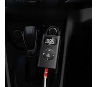 aqxreight Gonfleur de Pneu électrique sans Fil Mini Compresseur d'air de Voiture Portable Pompe à Air à Affichage Numérique Rechargeable par USB pour Pneus de Véhicules/Balle/Rapide La Pression