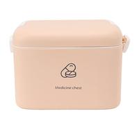 aqxreight Grande Boîte de Rangement de Médicaments PP, Conteneur Organisateur, étui de Médicaments d'urgence Familial avec Plateau Amovible pour Voyage Camping Alpinisme (Type C)