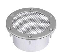 aqxreight Grille d'Entrée d'Air Universelle pour Pare-chocs de Voiture de Course, Conduit d'Aération, Argent, Installation d'Admission d'Air Froid