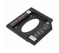 aqxreight HDD Bay Général 9,5 Mm 2,5 Pouces vers 2ème Disque Dur SSD Couvercle du Plateau pour Ordinateur Portable CD DVD ROM Emplacement pour Lecteur Installer Un Adaptateur Supplémentaire
