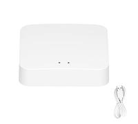 aqxreight Hub de Passerelle sans Fil Intelligent WiFi 802.11 B G N AI, Commande Vocale pour ZigBee 2.0 pour TUYA 5V