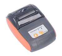 aqxreight Imprimante de Reçus Thermique sans Fil Mini Imprimante de Factures Machine d' de Billets de Poche Compatible pour 58 Mm avec Sac de Rangement en Papier pour Imprimer avec (sans étui)