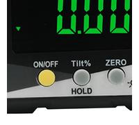 aqxreight Inclinomètre Numérique 4x90 ° Mesure IP54 écran LCD Affichage Numérique Magnétique Compteur d'angle Jaune DLW30D Peut être n'importe Quelle Mesure Inclinomètre NumériqueJauge d'angle