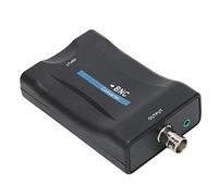 aqxreight Interface Multimédia Haute Définition vers Convertisseur BNC Boîte de Conversion Vidéo Q9 Utiliser une Interface Multimédia Haute Définition vers Convertisseur BNCConversion Vidéo (BLACK)