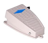 aqxreight Interrupteur à Pédale BERM Contrôleur de Pédale à Commande au Pied en Alliage d'aluminium Antidérapant AC380V DC220V Robuste et Durable avec Interrupteur au Pied à Coque Haute et Durée de