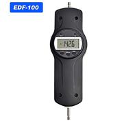 aqxreight Jauge de Force Numérique Push Pull Meter avec 5 Têtes Latérales Dynamomètre Instruments de Mesure SDF Jauge de Force économique Modèle EDF-100 écran Rabattable Clair Haute Lecture Simple