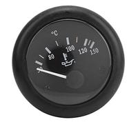 aqxreight Jauge de Température d' de 52mm, Pointeur électromagnétique de Mesure de la Chaleur de l', DC24V, Haute sensibilité, le Poids Est des Marques, la Petite Jauge Est la Taille de la (DC12V)