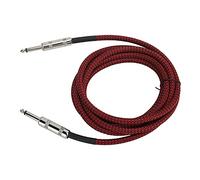aqxreight JORINDO Câble de Guitare 6,35 Mm 1/4 Po 22 AWG Cordon en Cuivre sans Oxygène Câble d'instrument blindé à Faible Bruit pour Guitare électrique, Ampli Basse, Mixeur, Microphone JD6206