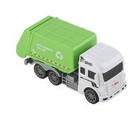 aqxreight Jouet de Camion à Ordures pour Enfants, Véhicule d'assainissement en Plastique Inertiel avec Design, Jouet éducatif pour Garçons et Filles, Apprentissage du des Déchets (Camion