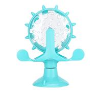 aqxreight Jouet de Chat Rotatif Durable pour la Fuite de Nourriture et Le Plaisir Interactif (Blue)