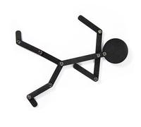 aqxreight Jouet Stickman en Bois avec Membres Mobiles 24 Cartes Jeu de Puzzle éducatif en Bois Stick Man Permettant d'améliorer sans Fin Ce Jouet Stickman adopté Votre Conception Créativité en