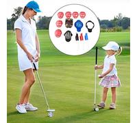 aqxreight Kit d'alignement de Marqueurs 12 Pièces, 6 Modèles de Doublure, 3 Doublures de Ligne, 3 Stylos Marqueurs, Balle de Couverture, Stylos, Kit d'alignement de, LinerGolf, Marqueur de Golf,