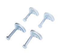 aqxreight Kit de Boulons de Roulette d'alignement de Carrossage 4 Pièces en Acier Haute Résistance ± 1,5 Degrés Kit de Suspension de Bras de Commande Supérieur Roulette Précise Permettant un