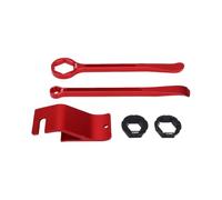 aqxreight Kit de Changement de Pneu de Vélo de salet essieu en | Porte-perles, Douilles 22 Mm 27 Mm, Corps 32 Mm 12 Mm, Crochet à Rayons, Roues Mx, Utilisation Hors Route, Outil