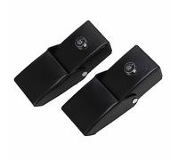 aqxreight Kit de Loquets de Verrouillage de Capot en Métal Antivol avec Clés pour Modèles JK 2007 2017 et Illimités, Remplacement Direct, Aucun Perçage Requis