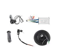 aqxreight Kit de Moteur de Moyeu sans Balais de Roue Métallique 24V 350W Kit de Moyeu sans Balais 8 Pouces de Conversion de Scooter électrique Aluminium Le Qui et Chauffer Une Bonne Surcharge.
