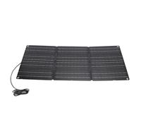 aqxreight Kit de Panneau Solaire Pliable Portable 100 W Contrôleur Solaire 2 Sorties USB Prise en Charge Voiture OBD Charge Résistant à l'eau pour le Camping Voyage en Plein Air 3 Fois pour des