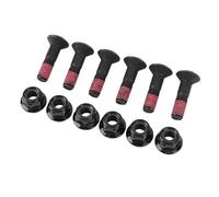 aqxreight Kit de Pignon et écrou M8 X 32 Mm - Boulons de Moto en Fer Robuste pour Vélos YZ YZF KX KXF - Ensemble Complet de 6 Pièces pour Assemblage de Pignon - Pièces de Rechange pour Performances