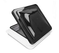 aqxreight Kit de Remplacement de Ventilateur de Toit pour Camping-car 14 Pouces avec Moteur Réversible 12 V, Conception étanche pour Remorques, Camping-cars et -cars, Installation Facile avec