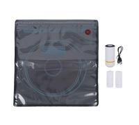 aqxreight Kit de Stockage Sous Vide pour Filaments, 10 Sacs Scellés Sous Vide de 12,6 X 13,4 Pouces avec Pompe USB pour 0,5 à 1 Kg de Filaments PLA PETG TPU, côté Résistant à la Lumière