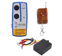aqxreight Kit de Télécommande de Treuil sans Fil, Universel 12V, Portée 15m, pour Camion et Voiture