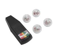 aqxreight Kit d'équipement Fantôme avec Compteur Emf et 4 Balles de Chat Activées par le Mouvement, Détecteur Paranormal pour la Maison, le Bureau et l'exploration Surnaturelle