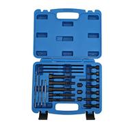 aqxreight Kit d'outils de Retrait d'électrodes de Prise 22 Pièces/Ensemble en Métal P Kit 'outils de Retrait 'électrodes de Prise 22 Pièces pour Bornes M10 et M8, Ensemble Complet avec Outil de