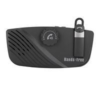 aqxreight Kit Mains Libres de Haut-Parleur de Voiture avec Suppression du Bruit, Connexion Multipoint, Temps de Conversation de 20 Heures, Veille de 1000 Heures, Marche/arrêt Automatique pour