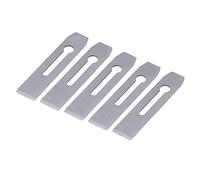 aqxreight Lames de Raboteuse en Acier 38mm, 5 Pièces, Accessoires de Remplacement de Couteau Portables pour le Travail du Bois, Travail Manuel, Longue Technologie Sophistiquée, Matériaux de