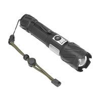 aqxreight Lampe de Poche Lumineuse Rouge et Blanche, Rechargeable par USB, étanche, 6 Modes, pour la Maison, les Voyages en Plein Air, le Camping, l'irradiation Est la Mèche de Lampe Légère, Haute