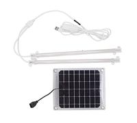 aqxreight Lampe Solaire Plante, Plante Solaire Élève Lumière LED Plante Élève Bande Lumineuse pour Balcon Serre Herbes Légumes Fleurs (20w)