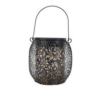 aqxreight Lanterne Solaire LED Rétro en Fer, étanche, Suspendue, Décoration de Jardin pour Cour Extérieure