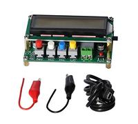 aqxreight LC100-A Compteur de capacité LCD Numérique Capacité d'inductance de Haute Précision L C Mètre 1pF-100mF 1uH-100H, avec Clamp/Holder de Test Précision à Large Plage élevée, il Ajoute la