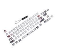 aqxreight Le Clavier ¨¤ 7 Touches ¨¤ Sublimation 5 Faces PBT pour Claviers Optiques M¨¦caniques Pr¨¦sente Un Design Ultra-¨¦Pais Qui Offre des Touches de Clavier Exceptionnelles du gam.