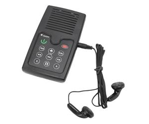 aqxreight Lecteur de Bibles Portable à énergie Solaire, Mémoire 8G Intégrée, Batterie de 500 MAh, Lecteur d'écriture Portable crypté, Version Swahili + KJV, Chapitre ou (Fast Rew Bibles