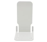 aqxreight Livre Flottant étagère d'espace Sauvegarde Métal Wratchs Montés pour Le Salon de Chambre à Coucher Blanc Que Les Livres Presque Chargés Pleins d'espace w Vous (White)