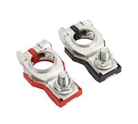 aqxreight Lot de 2 Bornes de Batterie 243407F000 243407F001 Compatibles avec 350Z 370Z Altima FX35 FX50 G37 M56, Pince de Connecteur de Câble de Remplacement Direct