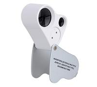 aqxreight Loupe éclairée d'usine 30X 60X, Lentille de Loupe, Outil d'évaluation de Bijoux Lam, Toutes Les Conditions Peuvent M Loupe30X 60X LoupeBijoux LoupeOptique LoupeDual Lens