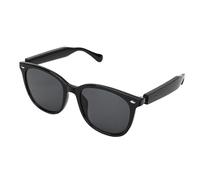 aqxreight Lunettes de Soleil Lunettes de Traduction AI de Soleil Multifonctions avec Traduction AI et fonctionnalité d'appel Musical | Technologie 6.0 | de Lightweig Confortables Gla (Black)